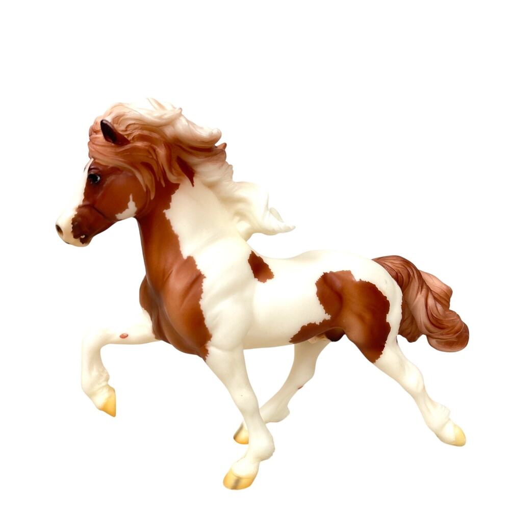 Breyer Spordur Fra Bergi Icelandic Stallion Model Horse 1844 Retired Pinto